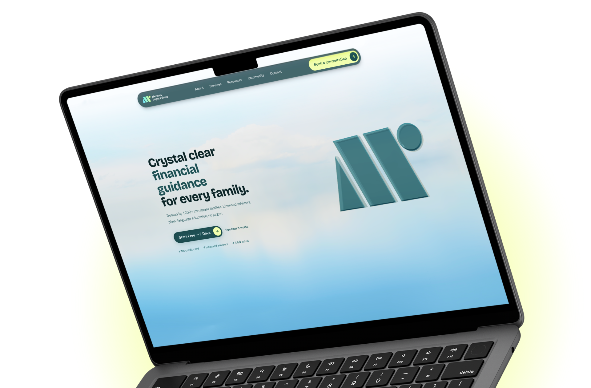 Mentora Impact Circle — financial education platform for immigrants